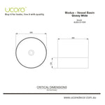 Modus - Vessel Basin 360mm