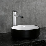 Modus - Vessel Basin 360mm, Matte Black & White