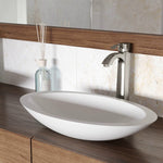 Vinca - Handmade Cast Stone Vessel Basin