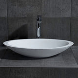 Vinca - Handmade Cast Stone Vessel Basin