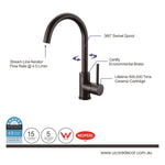 Zofia - GooseNeck Kitchen Mixer