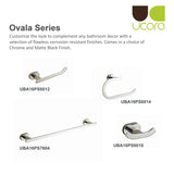 Ovala - Single Towel Rail 80cm